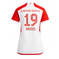 Bayern Munich Alphonso Davies #19 Heimtrikot Frauen 2023-24 Kurzarm